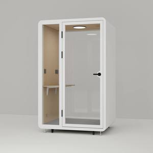 HiPod Solo de Acero Galvanizado con Recubrimiento en Polvo, Color Personalizable, Diseño Moderno, 1.05m x 1.0m x 2.3m - Product Image 1