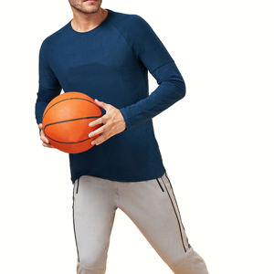 2025 vente en gros de haute qualité T-shirt à manches longues pour hommes 100% coton T-shirt pour hommes coupe ample imprimé à manches longues t-shirts - Product Image 6