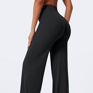 High Waist Custom <b>Butt</b> <b>Lift</b> Push Sport Fitness <b>Leggings</b> for Women Popular Seamless Yoga Workout Elastic Waist Solid - Product Image 6