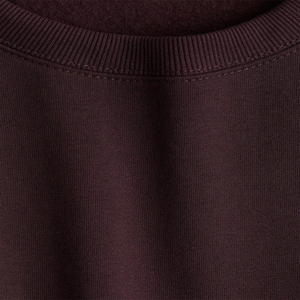 Sudaderas de Alta Calidad para Mujer, Hombros Caídos, Felpa, Lisas, Gruesas, de Algodón, Cuello Redondo, Estilo Urbano - Product Image 6