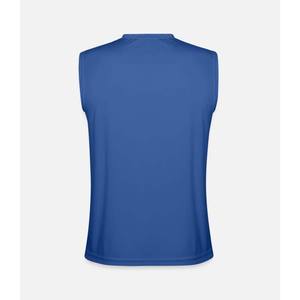 Camiseta sin Mangas Básica Lisa Negra para Hombre al por Mayor, Camiseta Deportiva Ajustada - Product Image 2