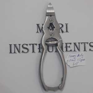 High Quality Heavy Duty <b>Toe</b> Nail Cutter 6.0" Toenail Clipper Finish Polish Double Action Nail Cutter With Back Lock - Product Image 2