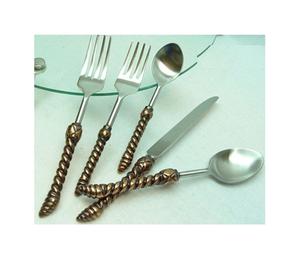 Nuevo juego de cubiertos decorativos para cocina, juego de cubiertos de acero inoxidable de la mejor calidad, juego de cubiertos para restaurante, cubiertos para el hogar - Product Image 5