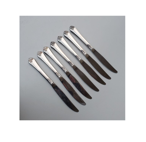 มีดตัดเนยมีดสแตนเลสสำหรับอาหารเช้ามีดเนยชีสงานแฮนด์เมดมีดเนยดีไซน์ใหม่ - Product Image 3