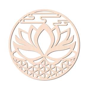 Art mural en nœud celtique, symbole sacré du triquetra, décoration intérieure, métal, bois, toile ou art imprimable - Product Image 6