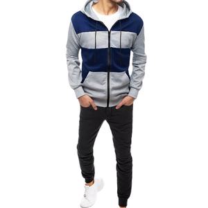 Ensemble de survêtement en coton épais pour homme, idéal pour l'entraînement, confortable pour l'automne et l'hiver, exportation mondiale - Product Image 1