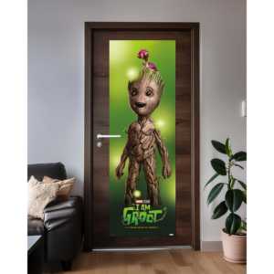 Marvel I Am Groot Doorposter : Techniques d'impression numérique pour la graphisme - Product Image 2