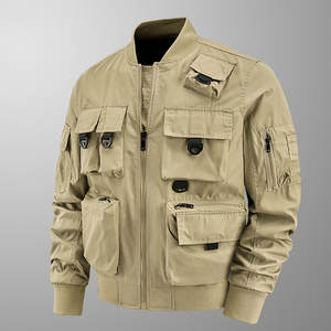 Chaqueta Cortavientos Cargo para Hombre, Nueva Llegada, Precio al por Mayor, Chaqueta Cargo Impermeable de Invierno para Hombre - Product Image 2
