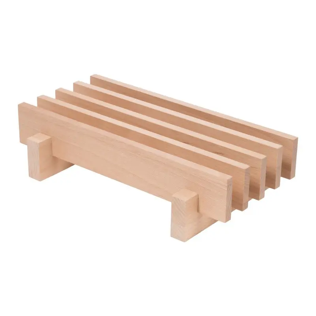 Antique Design Wooden Cutting Board Holder Stand Eco Friendly Wooden Cutting Board Stand and Wholesale Price