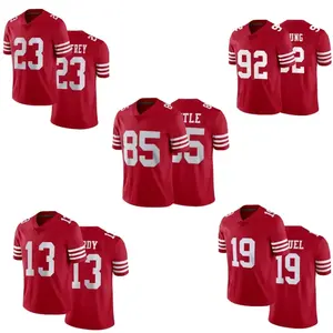 American Football Uniform Pakistan Breathable Embroidery Chrome Letters Personalized Plus Size Team Jerseys - Product Image 6