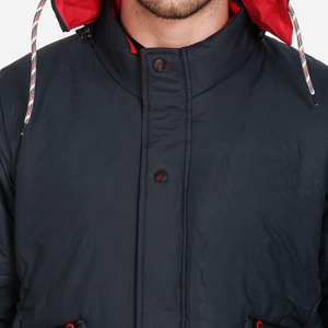Top Selling OEM Service Men's Winter Bomber <b>Jacket</b> Canvas Fabric Windproof Factory Direct Sales - Product Image 4