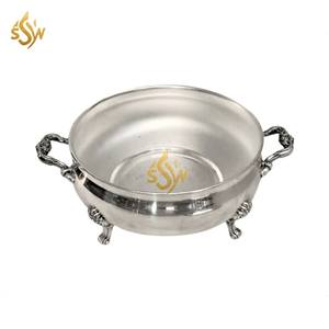 Fabricant de casseroles rondes en acier inoxydable, vaisselle et casseroles de créateurs tendances, bols de nourriture avec couvercle - Product Image 3