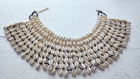 Collier ras du cou sportif en verre avec perles d'eau douce naturelles faites à la main, bijoux personnalisés pour femmes, vente en gros et revente