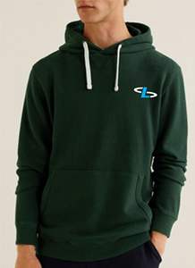 Sweat à capuche avec logo personnalisé pour hommes-Sweat-shirt à capuche à la mode et confortable pour des tenues décontractées de grande taille - Product Image 2