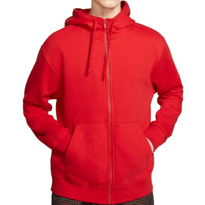 <b>Men's</b> Slim Fit Winter Zip <b>Hoodie</b> New Design Solid Color <b>Fleece</b> Outwear Plain Dyed <b>Hoodie</b> & Sweatshirt - Product Image 4