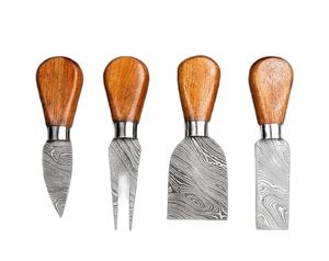 ชุดมีดชีสสแตนเลสแบบกำหนดโลโก้ได้ ลดราคาพิเศษ เป็นมิตรกับสิ่งแวดล้อม น้ำหนักเบา ดีไซน์เรียบง่าย สำหรับใช้ในครัว - Product Image 2