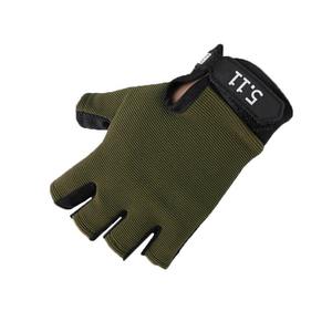 2025 venta al por mayor de guantes de gimnasio de Ciclismo de medio dedo para Hombres Nuevo diseño de cuero equipo de levantamiento de pesas cómodo accesorio de Fitness para gimnasio - Product Image 5