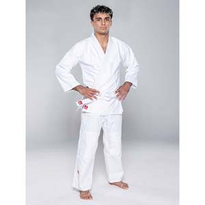 Kimono de BJJ AERO, Diseño Personalizado, Esencial y Duradero, Color Blanco, Poliéster/Algodón, Ropa de Artes Marciales, 420g, Unisex, Corte Holgado - Product Image 3