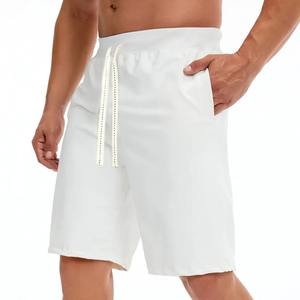 Short ample pour hommes, short court décontracté d'été, pantalon de plage, short de sport à cordon de serrage grande taille, pantalon de fitness pour hommes - Product Image 1