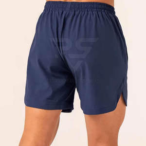 กางเกงขาสั้นออกกำลังกายแบบใหม่กางเกงจ็อกเกอร์ลำลองสีทึบเอวกลางพิมพ์ดิจิตอลผลิตในปากีสถาน - Product Image 3