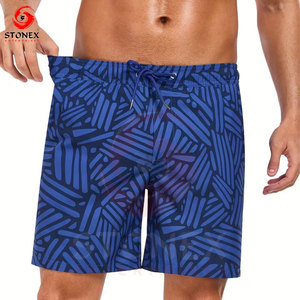 Pantalones Cortos Estampados de Cintura Media para Hombre, Tallas Grandes, Alta Calidad |   Tela Transpirable de Secado Rápido, MOQ Bajo, Servicio OEM, Impresión Personalizada Disponible - Product Image 3