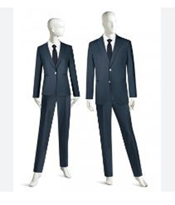 Hotel Otoño/Invierno manga larga poliéster/algodón Unisex ropa de trabajo logística enfermería hogar cuidado de la salud centro comercial limpieza - Product Image 4