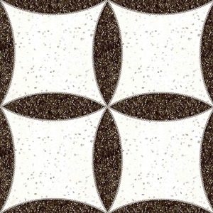 Azulejo de cerámica cuadrado personalizado de 400x400mm porcelana esmaltada de mármol de cuerpo completo resistente al agua para baño al aire libre apartamento - Product Image 3