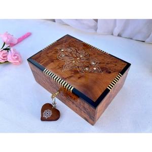 Artesanía de Madera de Tuya Marroquí de Lujo, Hecha a Mano, Raíz de Tuya Natural, Decoración Tradicional Marroquí para el Hogar, Regalo - Product Image 1