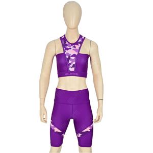 Blaze Fight Wear New Style Women's Gym Wear Light Weight Yoga Set-Compression Uniform Waist Elastic Waist Yoga Leggings - Product Image 1