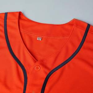 เสื้อเบสบอลพิมพ์ลายซับลิเมชันสำหรับเยาวชนชายหญิงเสื้อฝึกซ้อม - Product Image 5