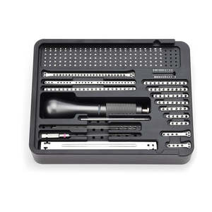 Kit d'instruments orthopédiques avec plaque de verrouillage personnalisée de 2,4 mm, ensemble d'implants orthopédiques, acier inoxydable, instrument chirurgical manuel, certifié CE - Product Image 1