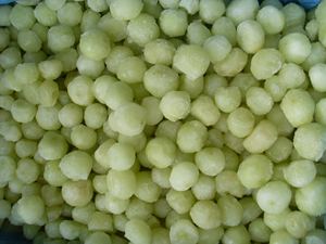 Melón de miel congelado IQF Natural 100% en cubitos, sin azúcar agregada fruta en conserva, 24 meses de vida útil, tamaños personalizables, venta al por menor a granel - Product Image 2