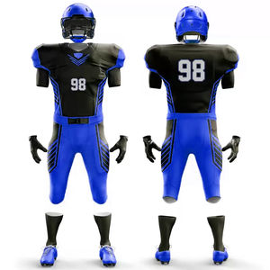 Maillot de football américain cousu sur mesure en gros Uniformes surdimensionnés de football américain pour l'entraînement des jeunes de qualité supérieure - Product Image 3