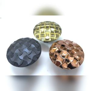 Antique <b>Brass</b> Black Rose Gold Zinc Alloy Cabinet Handles Round <b>Drawer</b> <b>Pulls</b> Modern Furniture Knobs for Kitchen Use Wholesale - Product Image 2