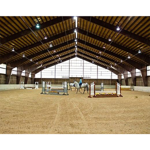 Arena prefabbricata in acciaio per cavalli con edifici equestri leggeri - Product Image 1
