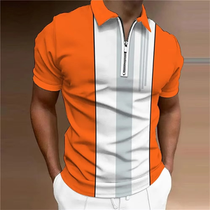 Camiseta Polo para Hombre Ryan Pro Gear, Logotipo Personalizado OEM, Tela de Algodón Transpirable, Ropa Casual, Suministro al por Mayor de Fábrica - Product Image 5