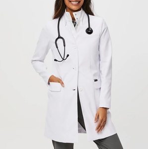 Uniformes Médicos Personalizados de Fábrica al por Mayor, de Primera Calidad, con Serigrafía, Bata de Laboratorio, para Hospitales, Clínicas, Doctores y Enfermeras - Product Image 5