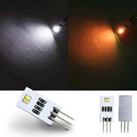 Éclairage d'ambiance LED générique bleu 12V DC, remplacement de l'éclairage intérieur de voiture, universel HYUGA (2 pièces), garantie 1 an