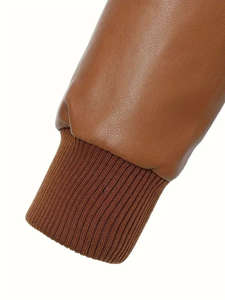 Veste bomber pour homme, logo personnalisé OEM ODM, automne/hiver, épaisse et chaude, décontractée, confortable, service direct - Product Image 4