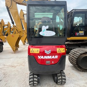 Mini-pelleuse Yanmar VIO17 d'occasion, 1,7 tonne, en excellent état, machine d'origine japonaise pour petites travaux de construction - Product Image 6