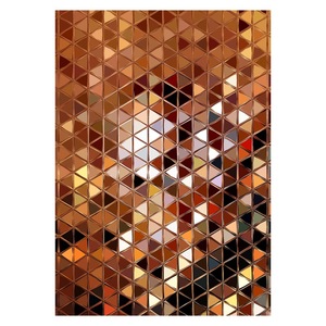 RUGS DEPOT LXDP-0836 Wholesale Red Burgundy Modern Vintage Digital Printed Machine Washable Chenille Area Rug Non <b>Slip</b> - Product Image 1