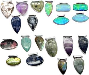 จี้แฟชั่นพลอยธรรมชาติทำด้วยมือสร้อยคอผู้หญิงหลากหลายแนว eBay กำลังมาแรงเครื่องประดับขายดีจำนวนมาก - Product Image 3