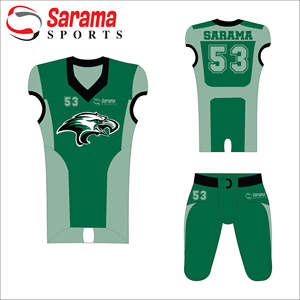 Uniforme de Football américain entièrement pressé pour hommes, sur mesure, impression par Sublimation, nouvel arrivage 2022 - Product Image 1