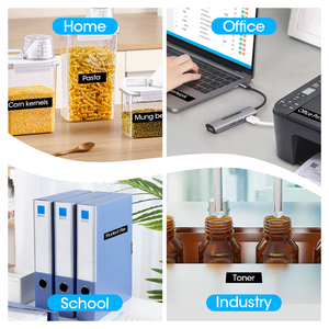Orison 100% Compatible D1 43621 6mm x 7m Blanco sobre negro Cinta de etiquetas de Cinta de transferencia térmica para impresora <span class=keywords><strong>DYMO</strong></span> <span class=keywords><strong>LabelManager</strong></span> <span class=keywords><strong>160</strong></span> 280 - Product Image 6