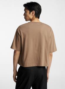 Camiseta Casual Extra Grande para Hombre Acis Wash, 250 g/m², 100 % Algodón, Lavado Ácido, Estilo Vintage, Ecológica, Transpirable, al por Mayor - Product Image 6