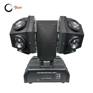 Haz de luz LED con cabezal móvil para karaokes, bares, bares, DJ, Club nocturno, fiestas en casa, 12x12W