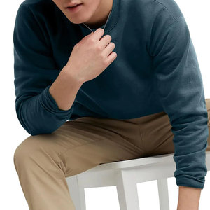 Sweatshirts pour hommes Offre Spéciale meilleure qualité nouveau style 100% sweat-shirt mélangé en coton personnalisé bases de la mode sweatshirts en coton pour hommes - Product Image 5