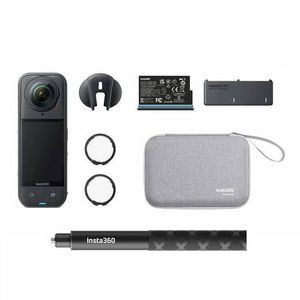กล้อง360แอ็กชัน Insta 360ของแท้กล้องวิดีโอ2290mAh 8K ขนาด10เมตรกันน้ำได้กล้องมุมกว้าง4K สำหรับกีฬา