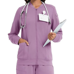 Fabricant d'uniformes médicaux, vente en gros, uniformes de travail pour infirmières, hauts de travail d'hôpital pour femmes, pantalons de jogging, uniformes de travail élégants - Product Image 1