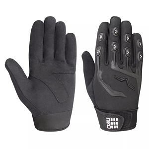 100% cuero duro nudillo protección nuevo personalizado antideslizante resistente al desgaste a prueba de viento impermeable invierno guantes de carreras de motos - Product Image 3